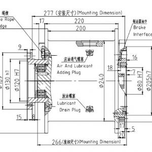 卷揚減速機JQL148E